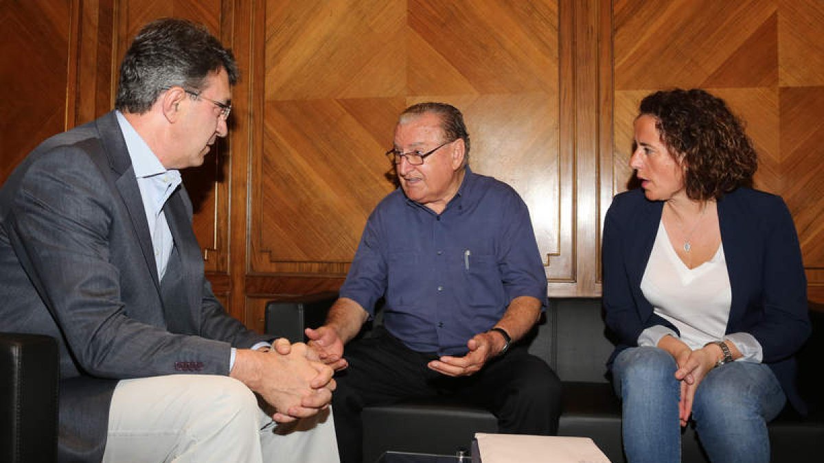 Martínez Majo, Nicolás Castellanos y Manuela García.