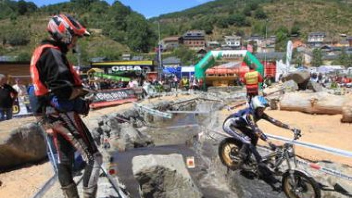 La prueba de ayer sirvió de ensayo general para el Campeonato del Mundo de hoy.