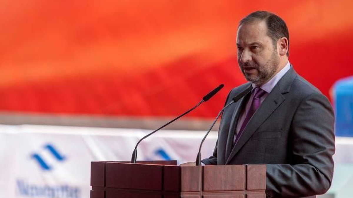 El ministro de Fomento en funciones, José Luis Ábalos