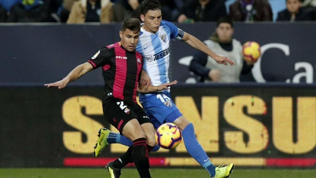 Imagen del Málaga-Reus del domingo.