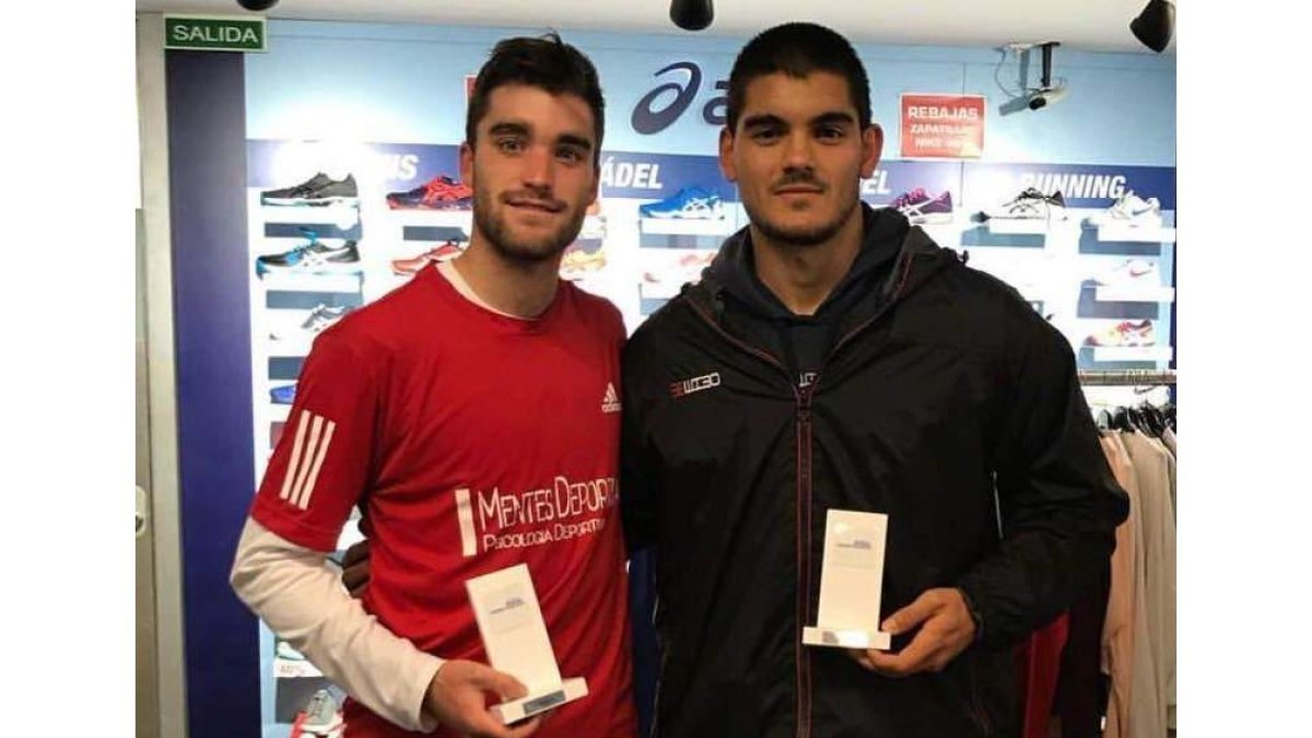 Jorge, a la derecha, sumó un nuevo éxito a su palmarés. DL