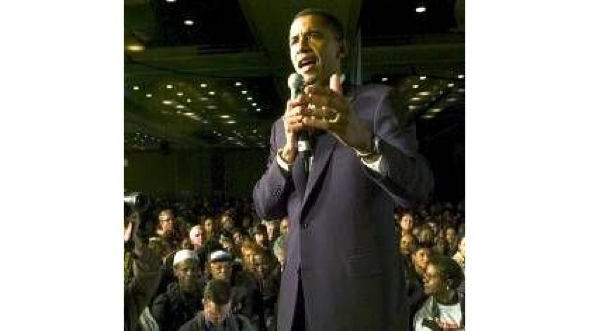 Barack Obama es el único senador afroamericano