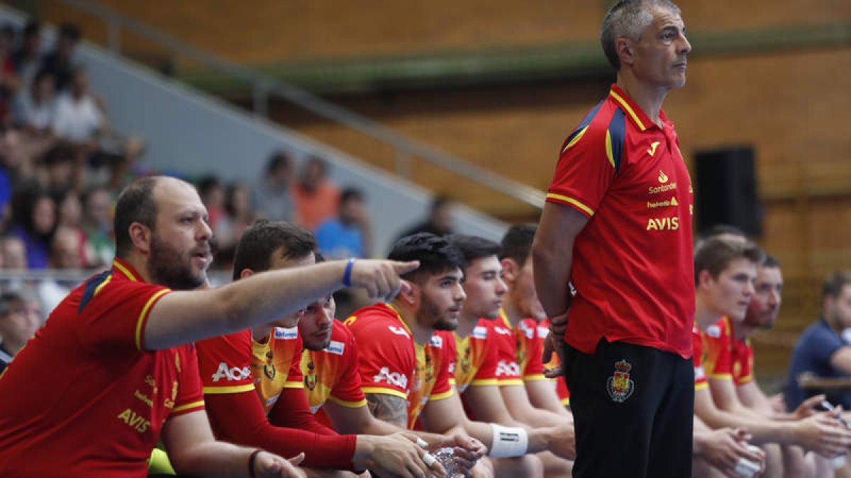 La selección española debuta mañana ante Estados Unidos. JESÚS F. SALVADORES