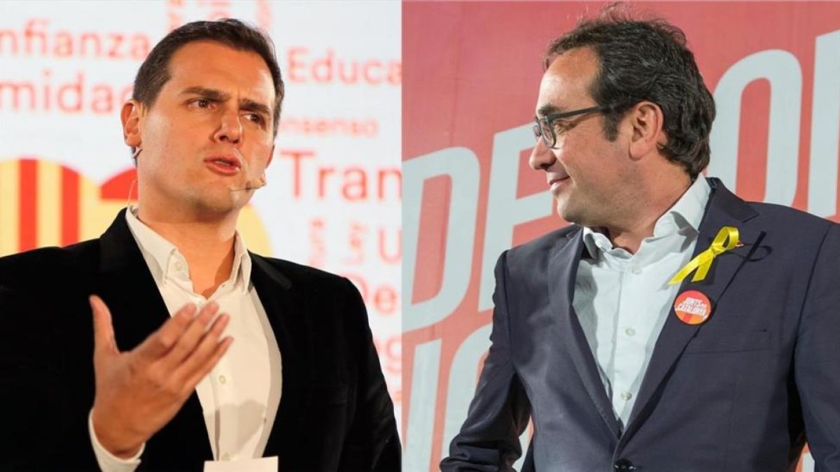 Cruce de reproches en Twitter entre Albert Rivera y Josep Rull por la cabalgata de los Reyes Magos en Manresa.