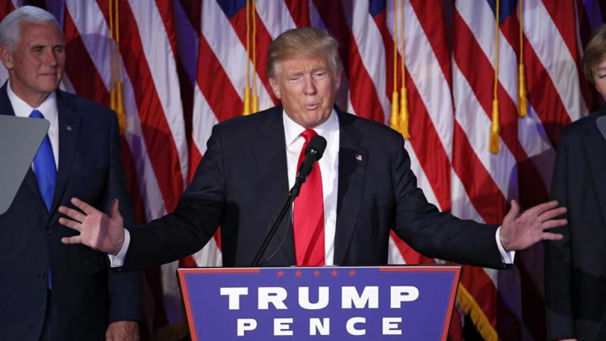 Donald Trump, nuevo presidente de los Estados Unidos.