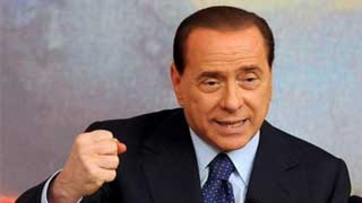 El primer ministro italiano, Silvio Berlusconi.