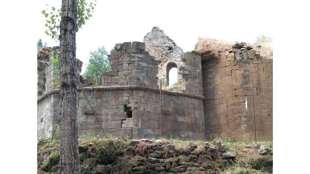 Imagen actual del monasterio. UNIVERSIDAD DE LEÓN