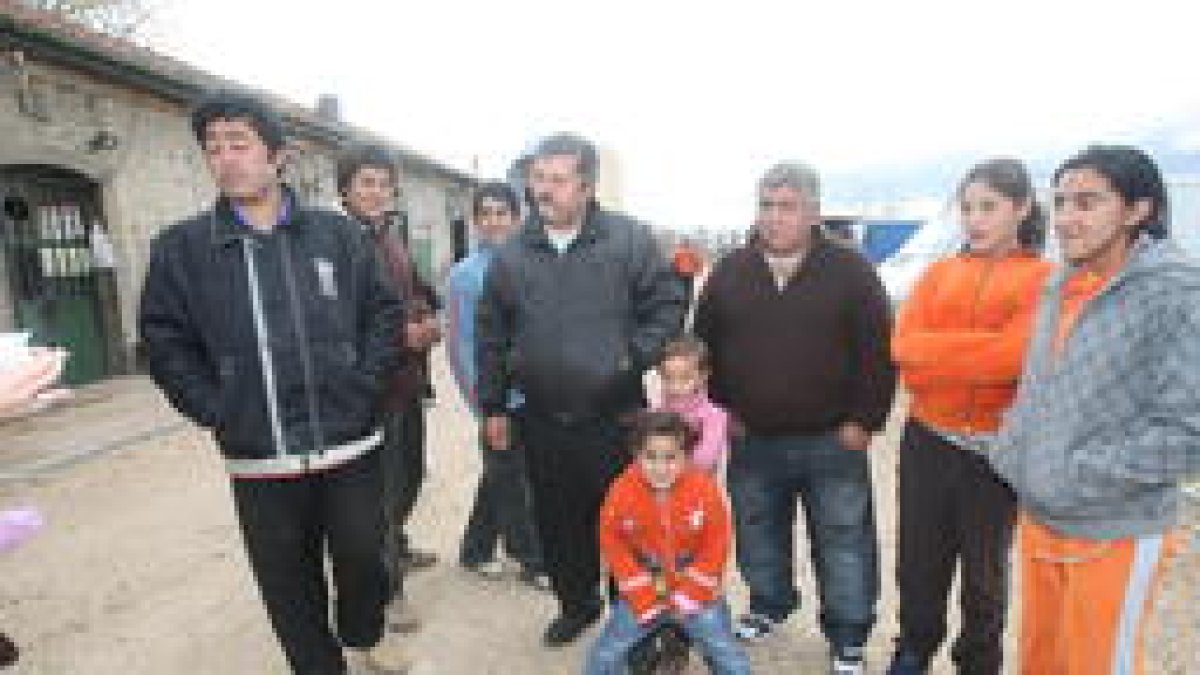 Un grupo del colectivo trasmontano