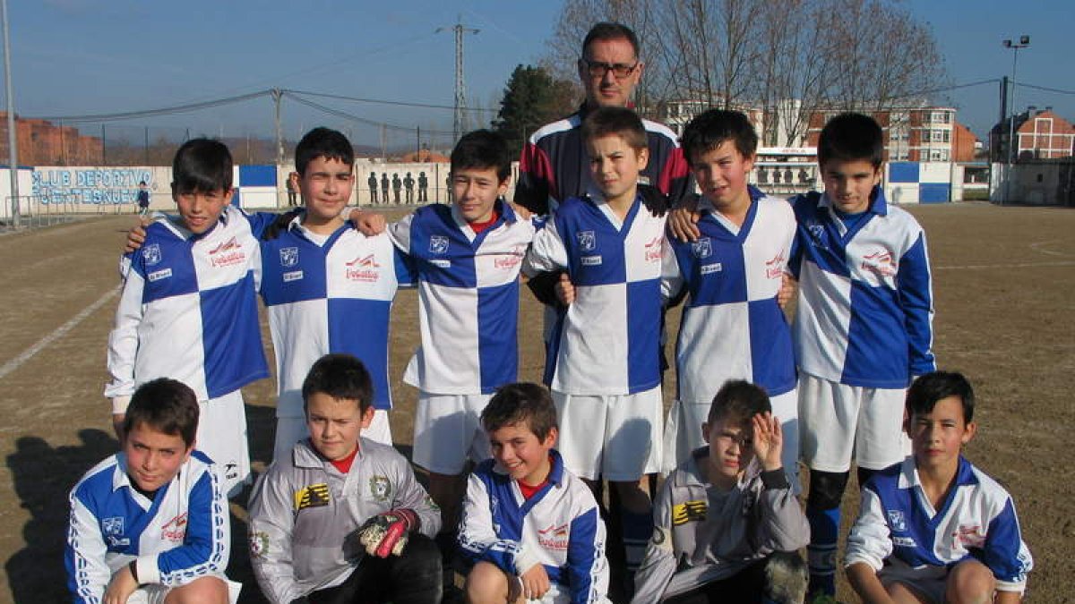 El Fuentesnuevas alevín no pudo con la Ponferradina B.