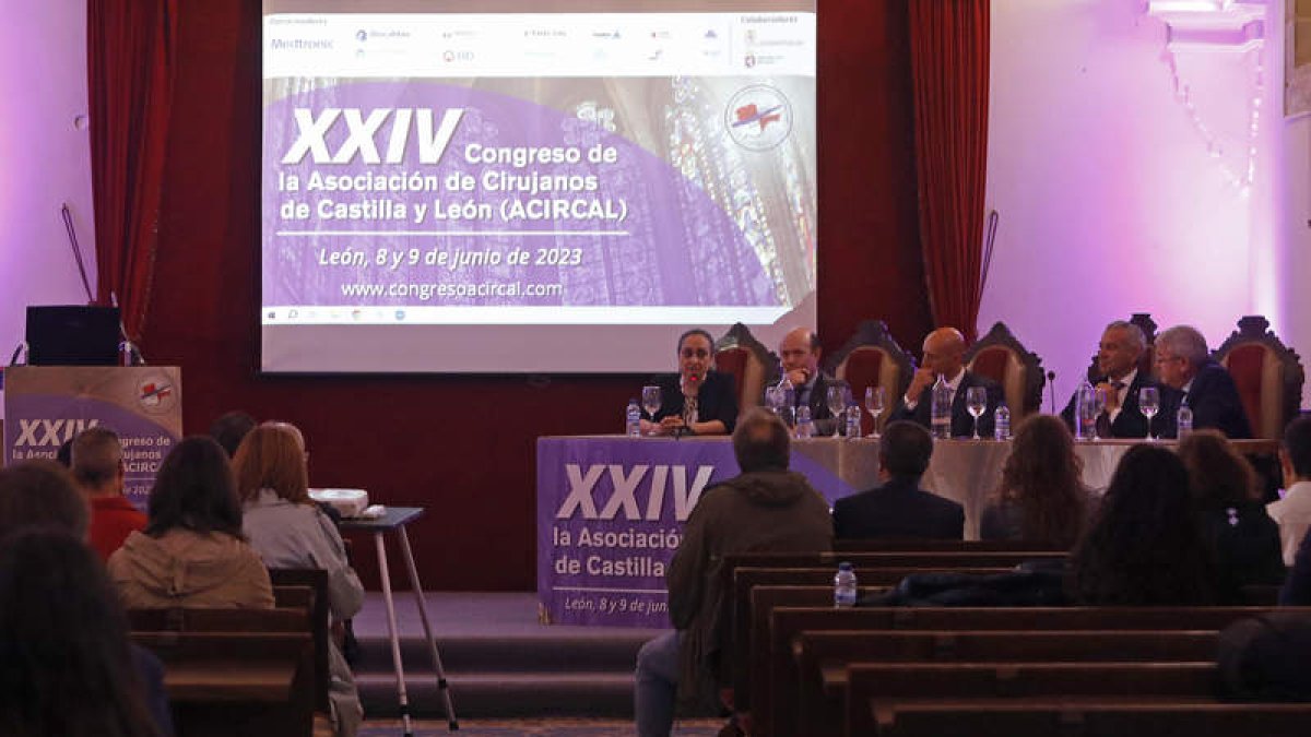 Inauguración del Congreso de Cirujanos en León. FERNANDO OTERO