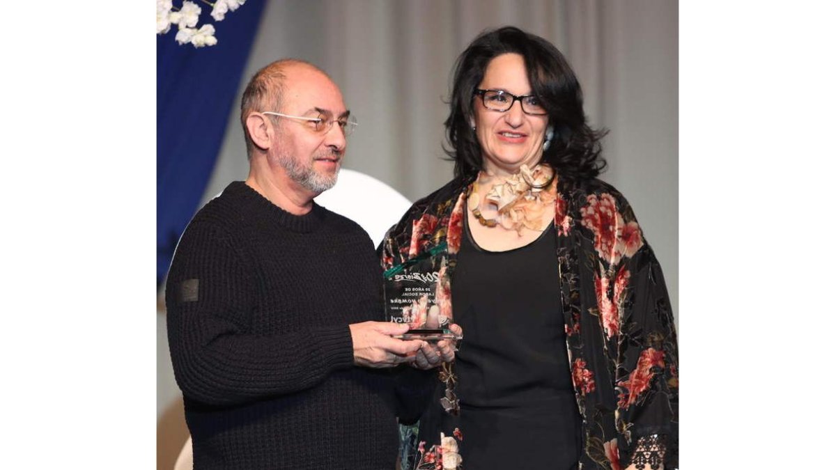 Jorge Peña y Teresa Mata. L. DE LA MATA