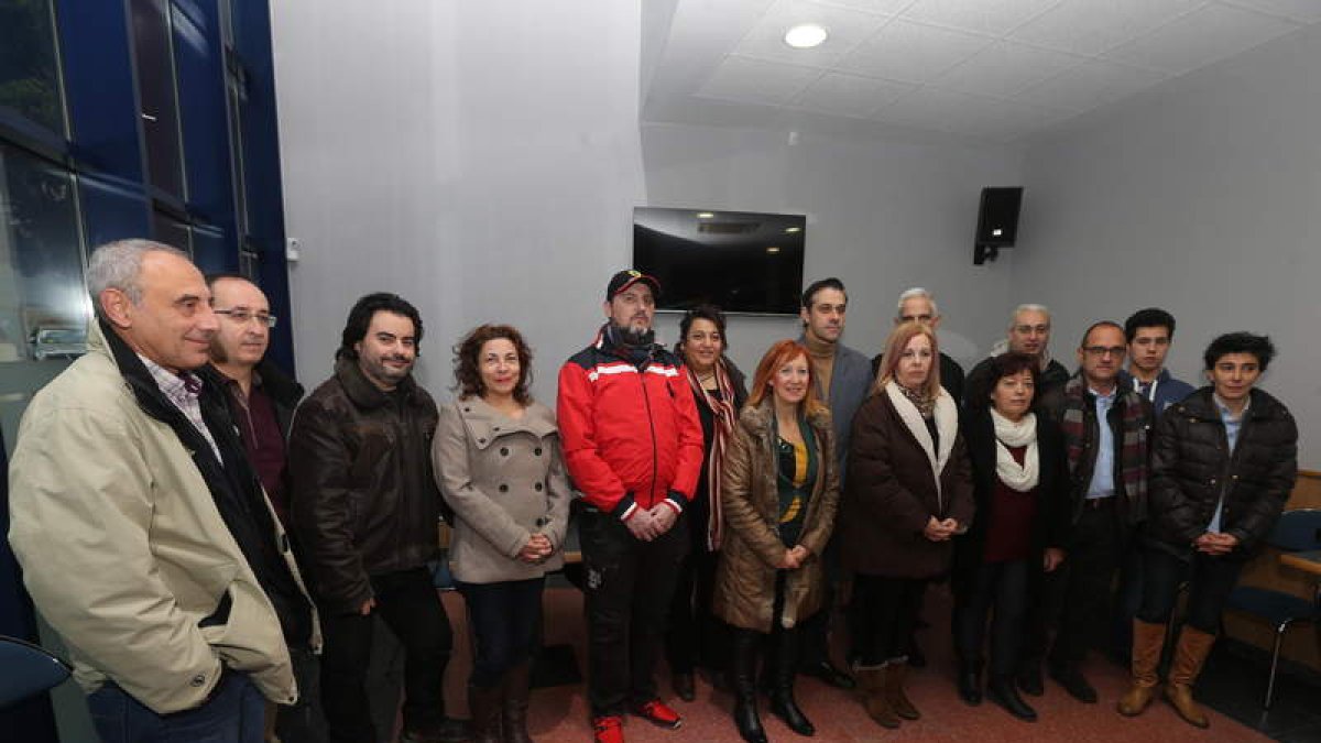 Integrantes del Círculo Podemos de Ponferrada.