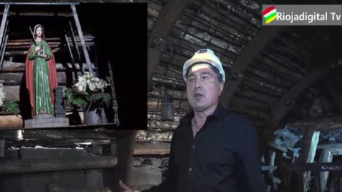 Una escena del documental en la ‘Mina del Oro’ de la Fundación Cultura Minera en Torre. DL