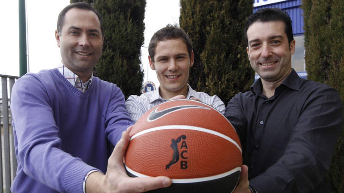 Vicente Bultó, Jorge Martínez y Juan José Martínez