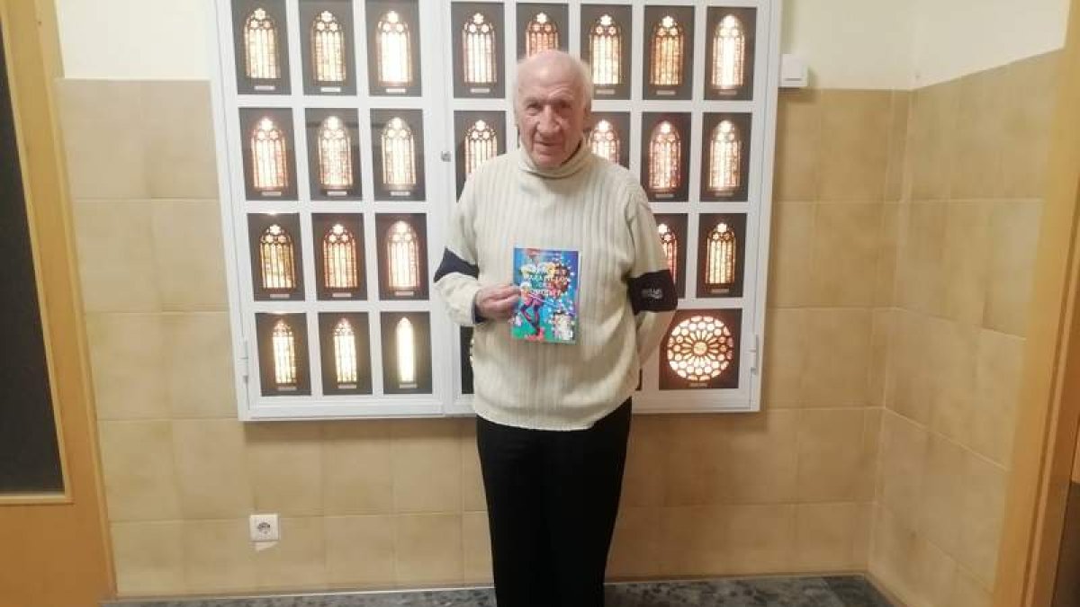 Manuel Rodríguez Díez, agustino y erudito de la obra de Cervantes es autor de ‘Gazapos y gazapillos del Quijote’. P. R.