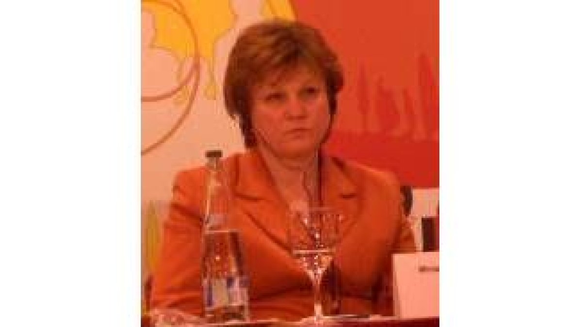 Galina Balmos, ministra de Moldavia