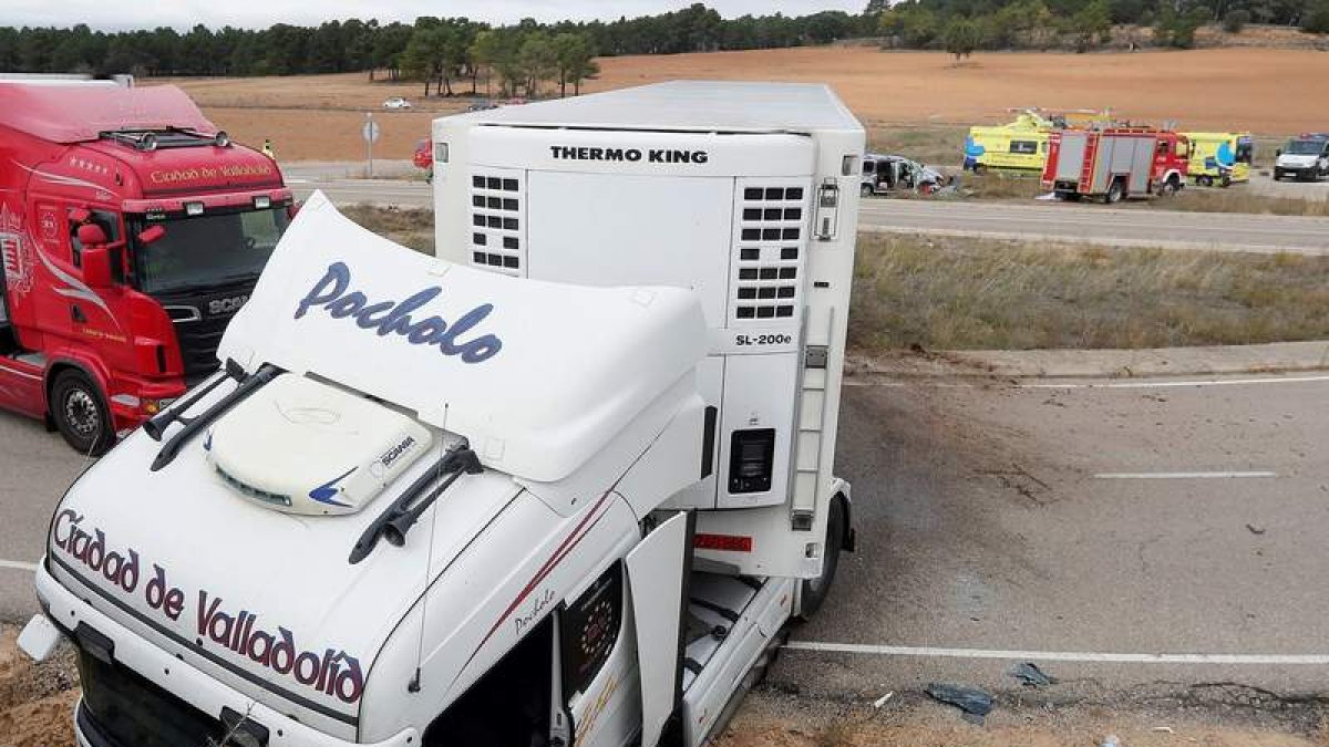 Un muerto y dos heridos graves en un accidente en Soria