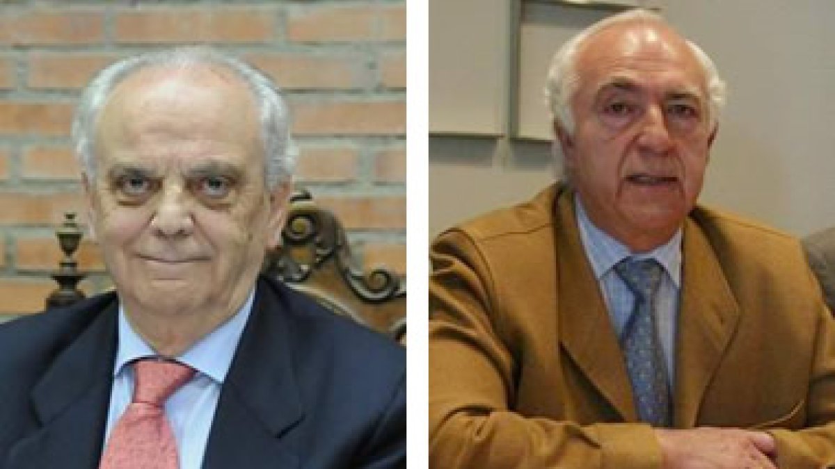 Manuel Núñez Pérez y Manuel Ángel Fernández.