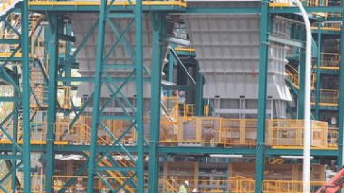 La estructura de la planta de oxicombustión en Cubillos.