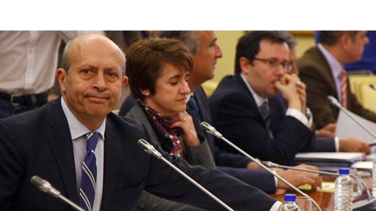 Esta tarde se esta celebrando en la sede del Ministerio en Madrid la Conferencia General Politica de Universidades, presidida por el ministro de Educacion Jose Ignacio Wert.