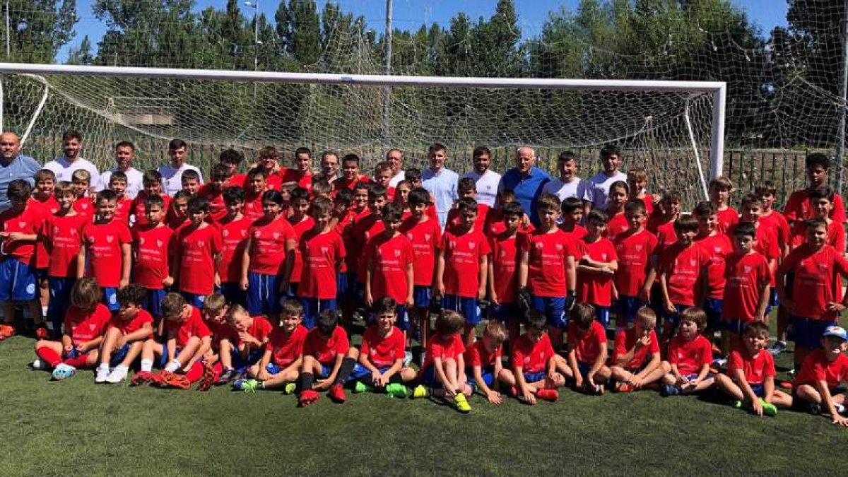 El campus de los veteranos del Atlético Bembibre. DL