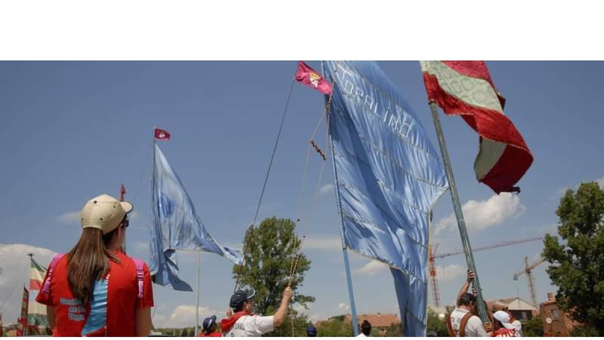 La concentración de pendones tendrá lugar el sábado.