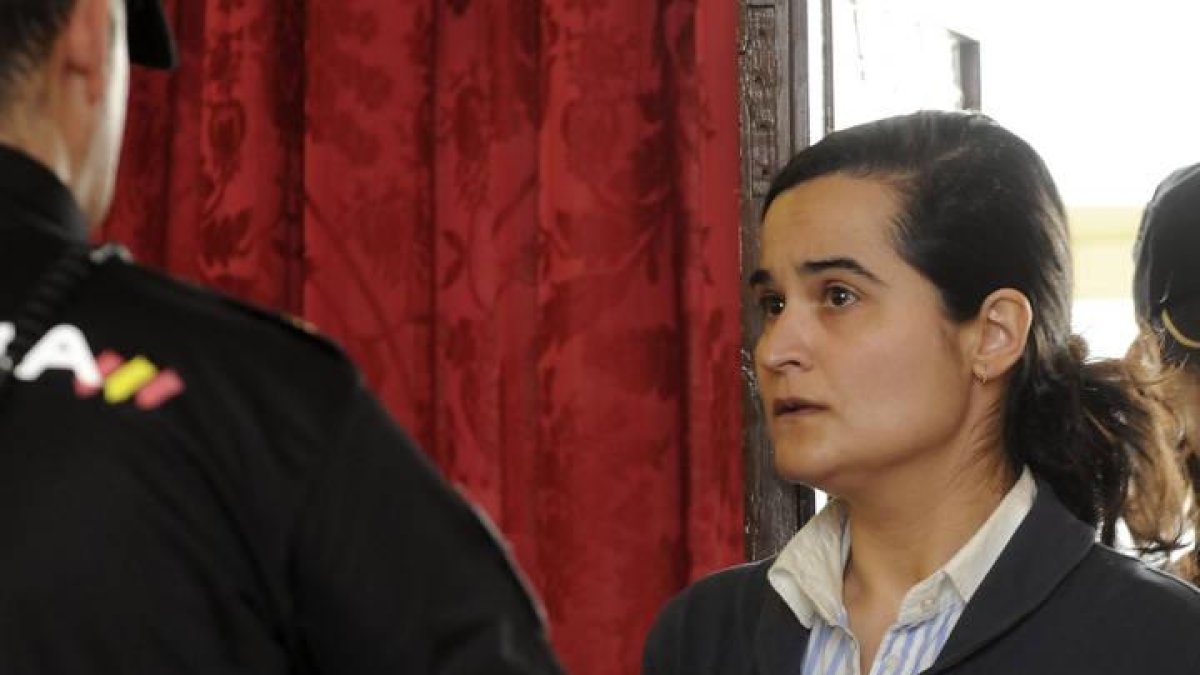 Triana Martínez, durante el juicio por el caso Carrasco.