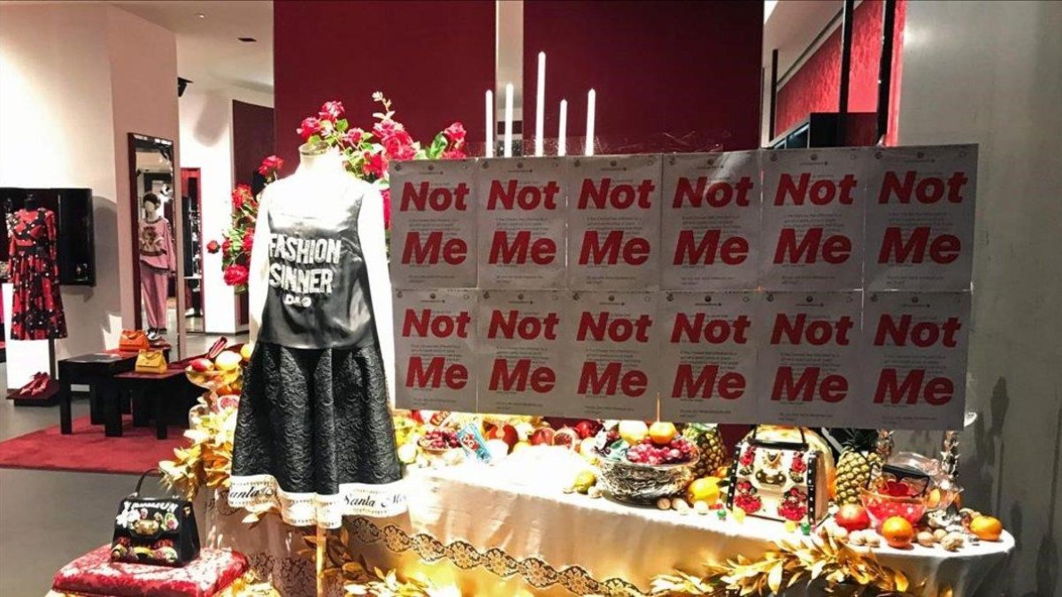 Una tienda de Dolce & Gabbana en Shanghai.