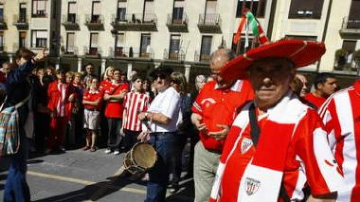 León ya acogió un congreso de peñas del Athletic en el 2010.