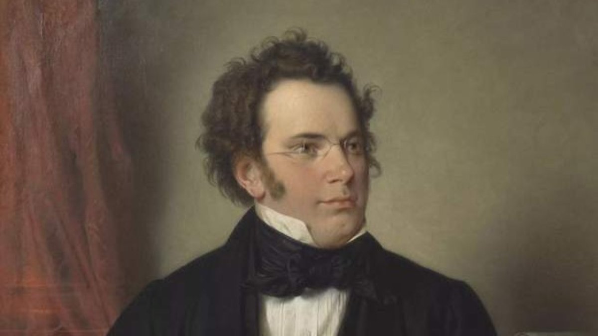 Retrato del compositor Schubert realizado por Wilhelm August Rieder en 1875. WIKIPEDIA