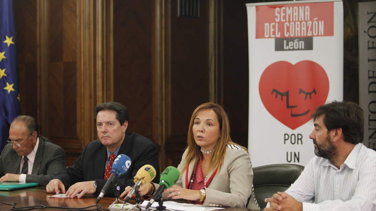 Porrero y Casais presentan la Semana del Corazón.
