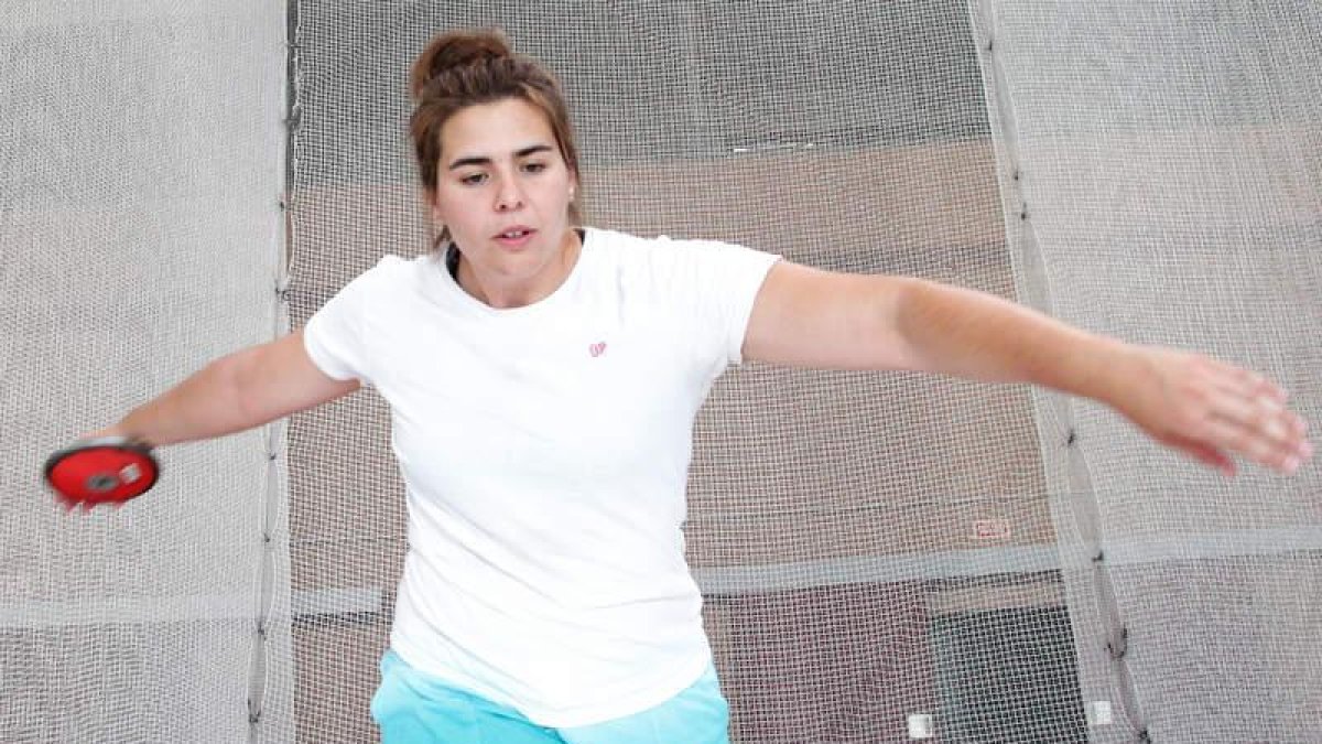 Los 60 metros deben darle el próximo 16 de agosto a Sabina el pase a la gran final. SECUNDINO PÉREZ