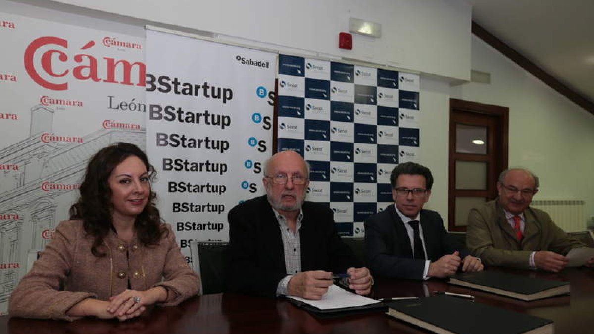 Cristina Santos, Roberto Escudero, Alfredo Fernández y Francisco Rodríguez.