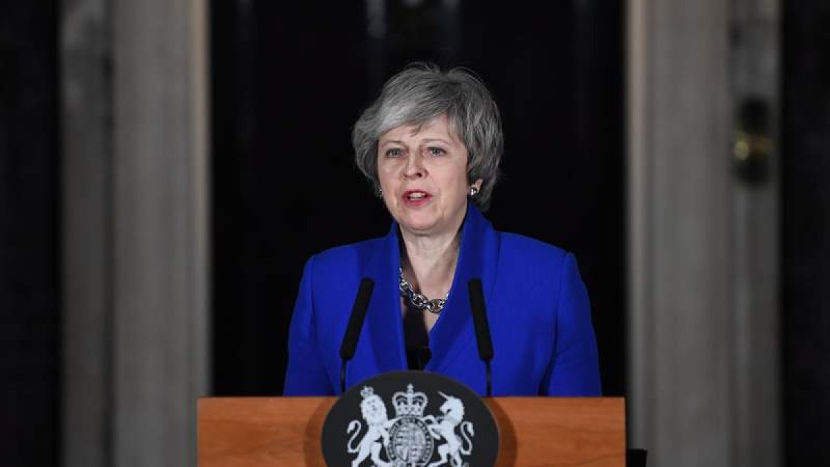 La primera ministra británica Theresa May. NEIL HALL