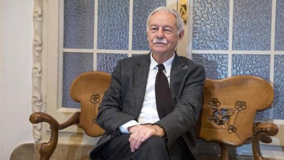 Mendoza, en octubre del año pasado en La Pedrera, en la presentación de 'El secreto de la modelo extraviada'.