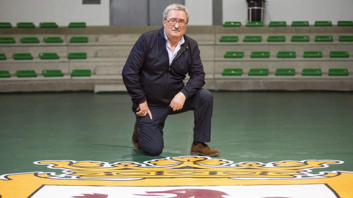 Ángel Rivero, presidente de una lucha leonesa que contará con federación propia. FERNANDO OTERO