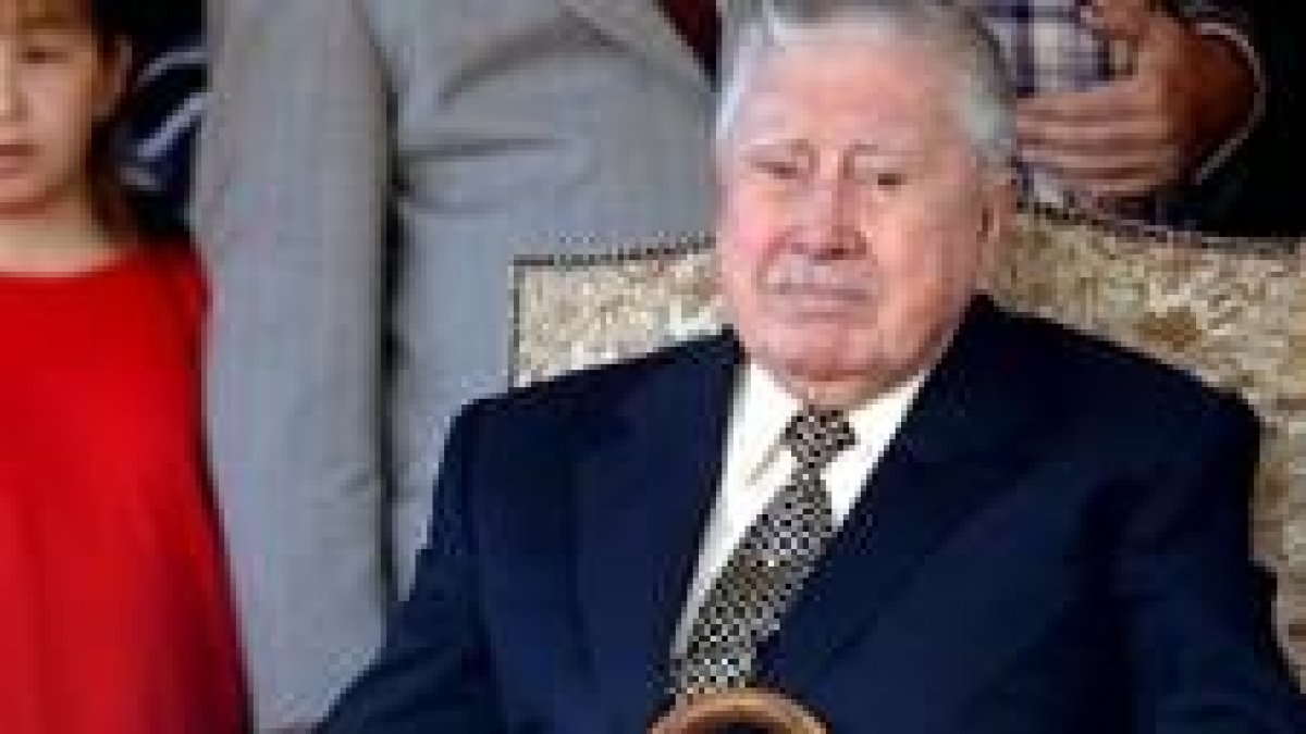 Pinochet en una de sus últimas apariciones públicas