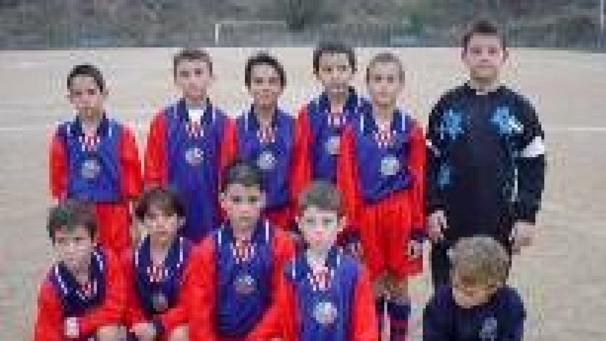 El Garden de categoría benjamín ha empatado en sus dos partidos