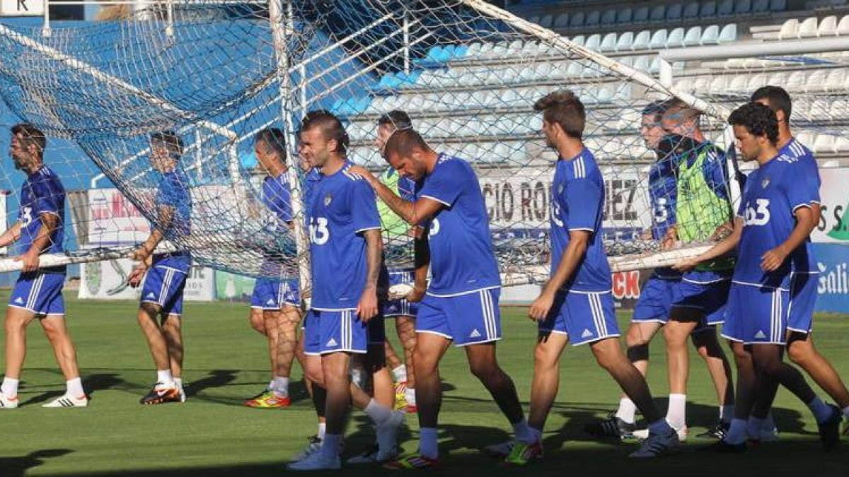 La autoconfianza dentro del equipo berciano ha aumentando tras ganar al Alcorcón.