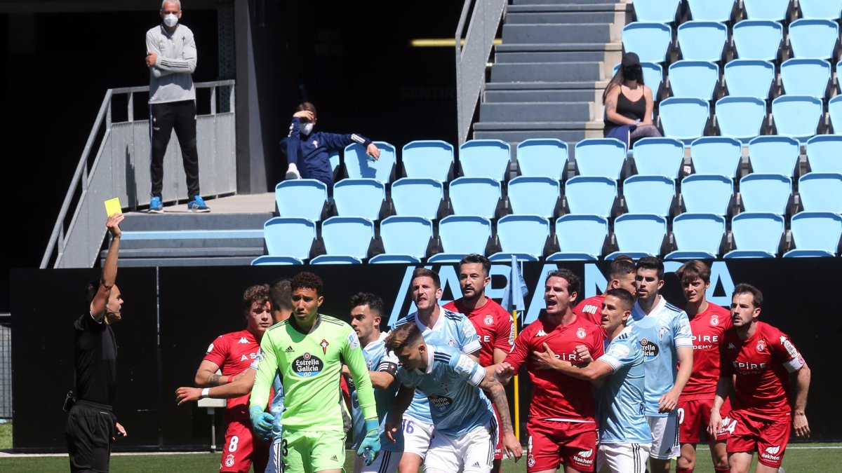 LOF. 2.5.21, VIGO (BALAIDOS). PARTIDO ENTRE EL CELTA B Y EL CULTURAL LEONESA.