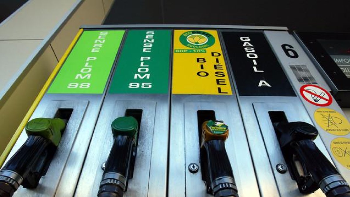 Un surtidor de carburante