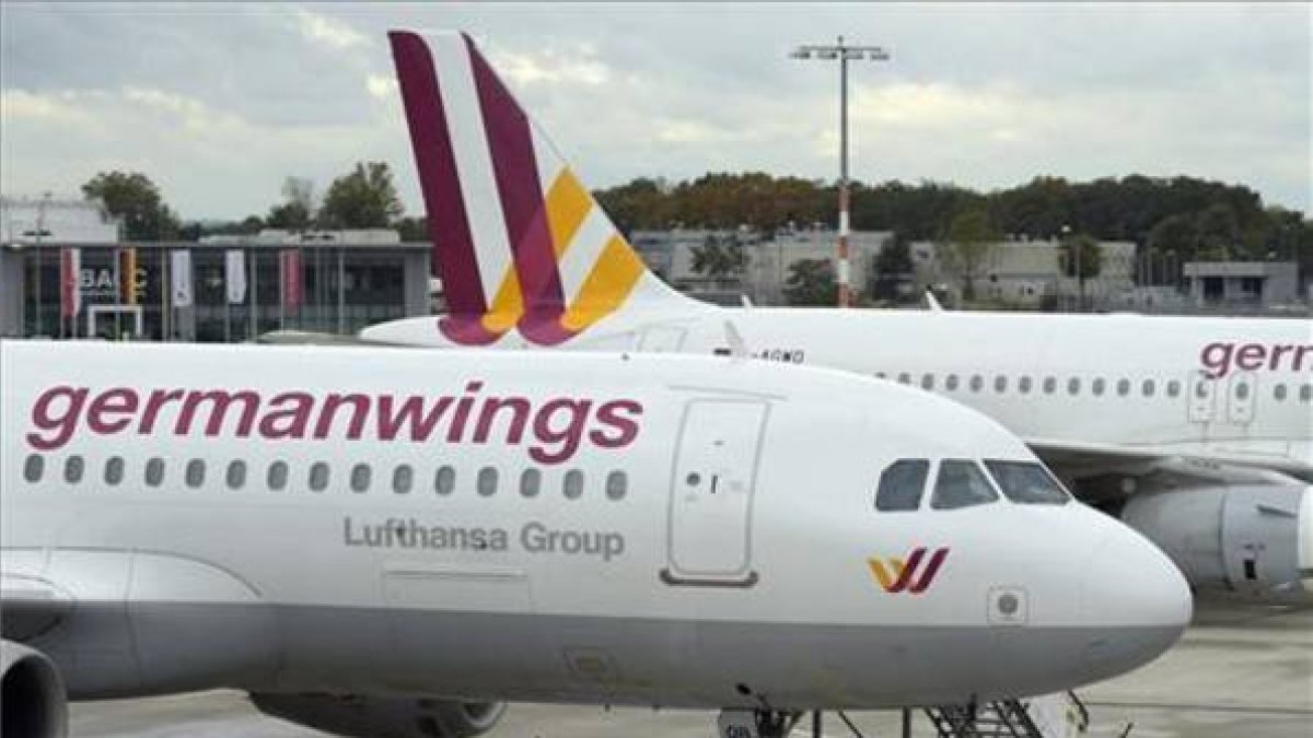 Un avión de Germanwings.