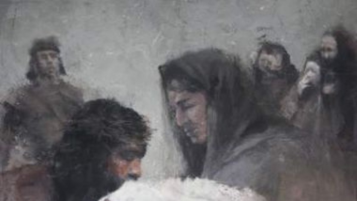 Pintor de miradas, Gómez Domingo presenta a un Dios «más cercano a nosotros y no por eso menos