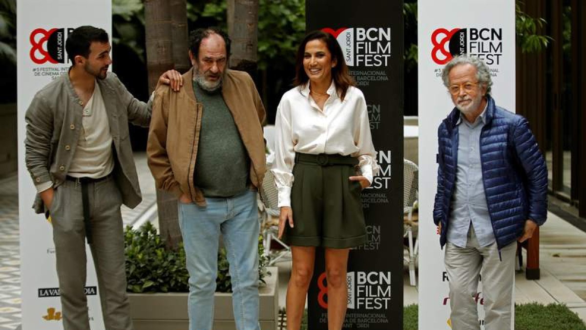 Quim Ávila, Karra Elejalde, Toni Acosta y Fernando Colomo. TONI ALBIR