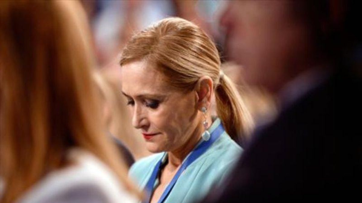 Cristina Cifuentes.