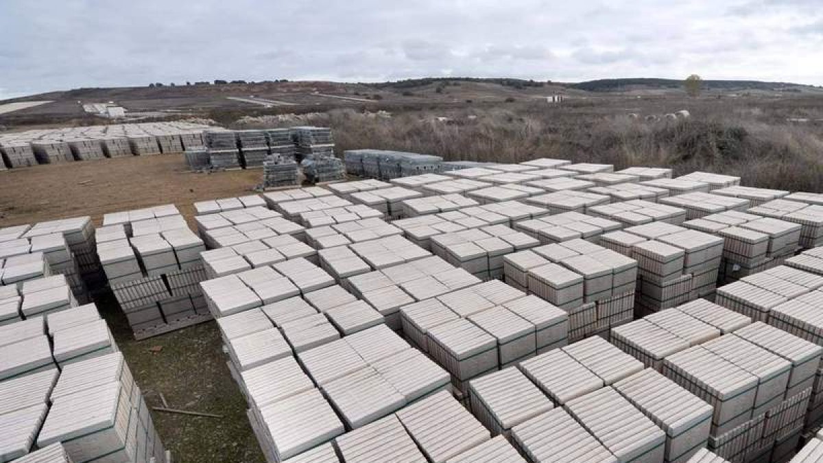 Las primeras obras en el Parque Tecnológico de Burgos comienzan a ser visibles.
