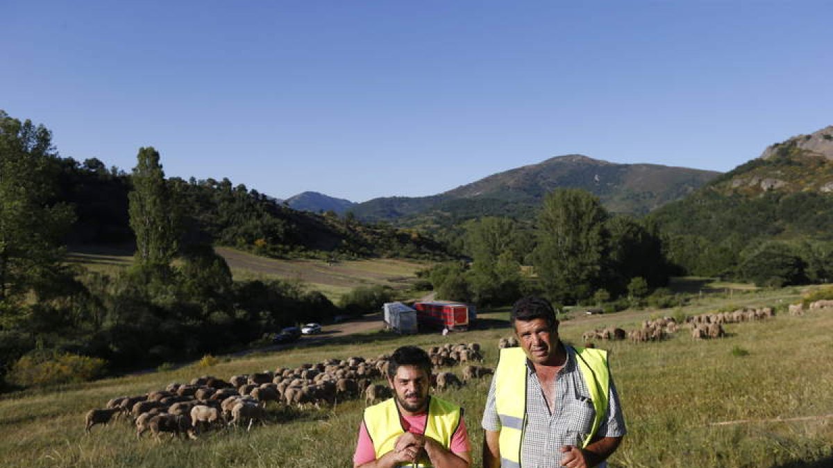 Rubén Valín, de Correcillas, y Lorenzo Sánchez, de La Siberia.