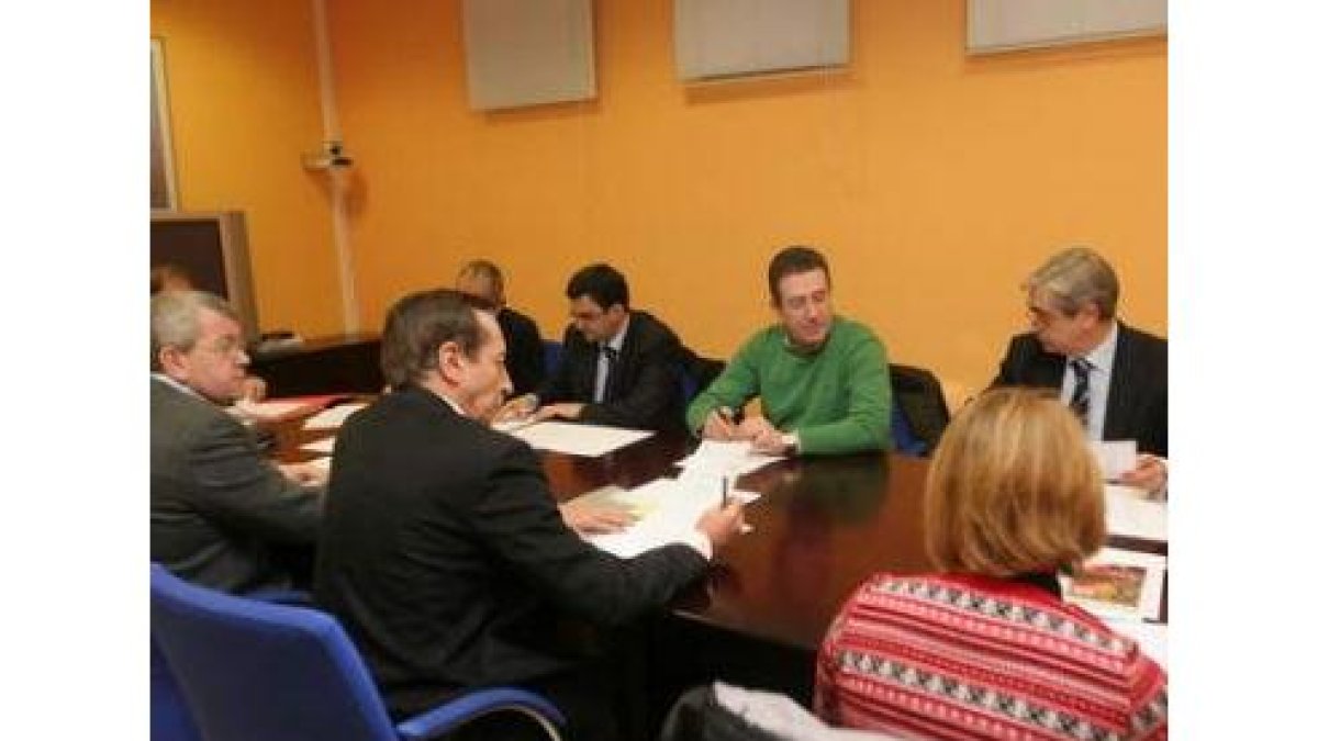 Un momento del Consejo de Salud del Área del Bierzo.