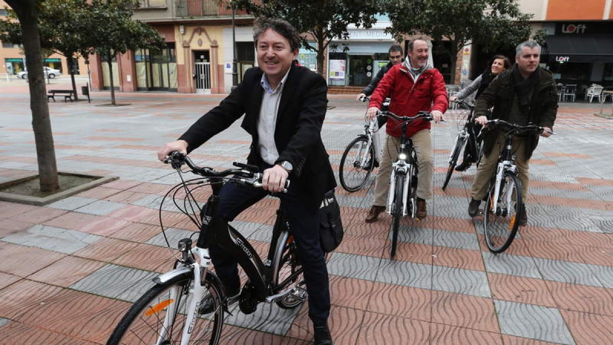 Fernando de la Torre y Juan Antonio Barrio, ayer.