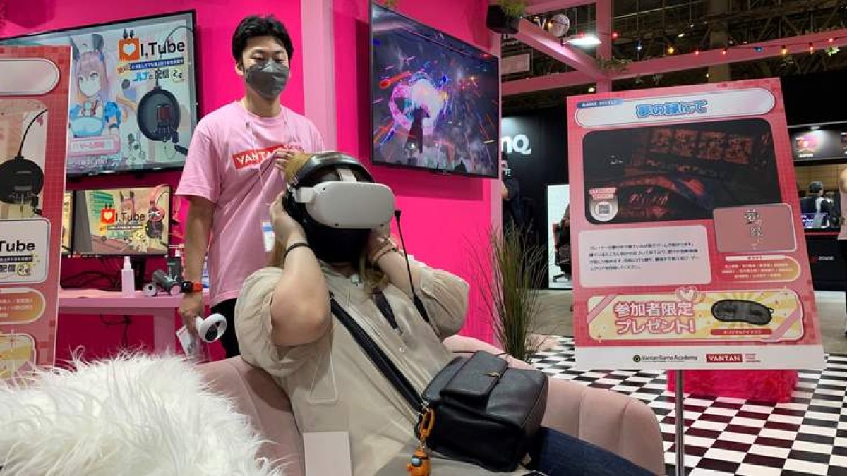 La feria de videojuegos Tokyo game show, una de las más relevantes del sector, acoge en 2021 una edición semipresencial. maría roldán